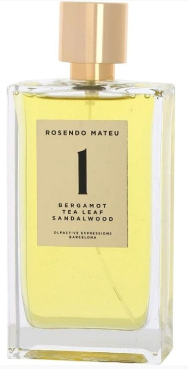 ROSENDO MATEU OLFACTIVE EXPRESSIONS Nº 1 BERGAMOT, TEA LEAF, SANDALWOOD